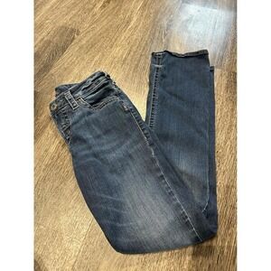 Silver Jeans Co Womens Bootcut Jeans Blue Wash Size 26W x 31L Aiko Slim Boot